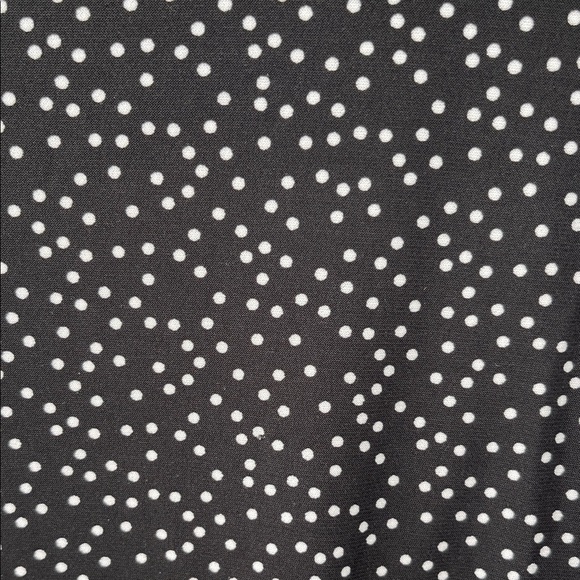 Anne Klein Size 10 Black and White Long Sleeve Dress - Picture 3 of 4